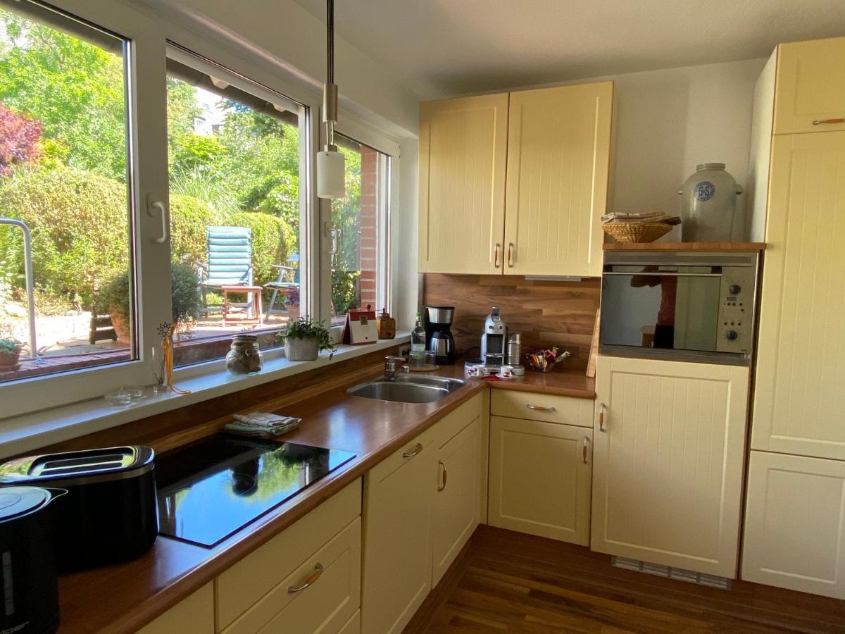 "An Der Alten Muehle 1" Fewo 120 Qm, Zwei Grosse Schlafzimmer, Suedbalkon, Gartenterrasse & Wallbox บัดเบนท์ไฮม์ ภายนอก รูปภาพ