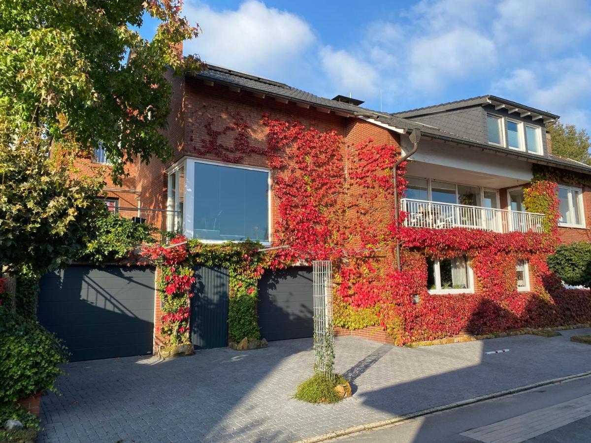 "An Der Alten Muehle 1" Fewo 120 Qm, Zwei Grosse Schlafzimmer, Suedbalkon, Gartenterrasse & Wallbox บัดเบนท์ไฮม์ ภายนอก รูปภาพ