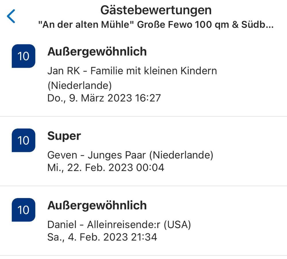 "An Der Alten Muehle 1" Fewo 120 Qm, Zwei Grosse Schlafzimmer, Suedbalkon, Gartenterrasse & Wallbox บัดเบนท์ไฮม์ ภายนอก รูปภาพ