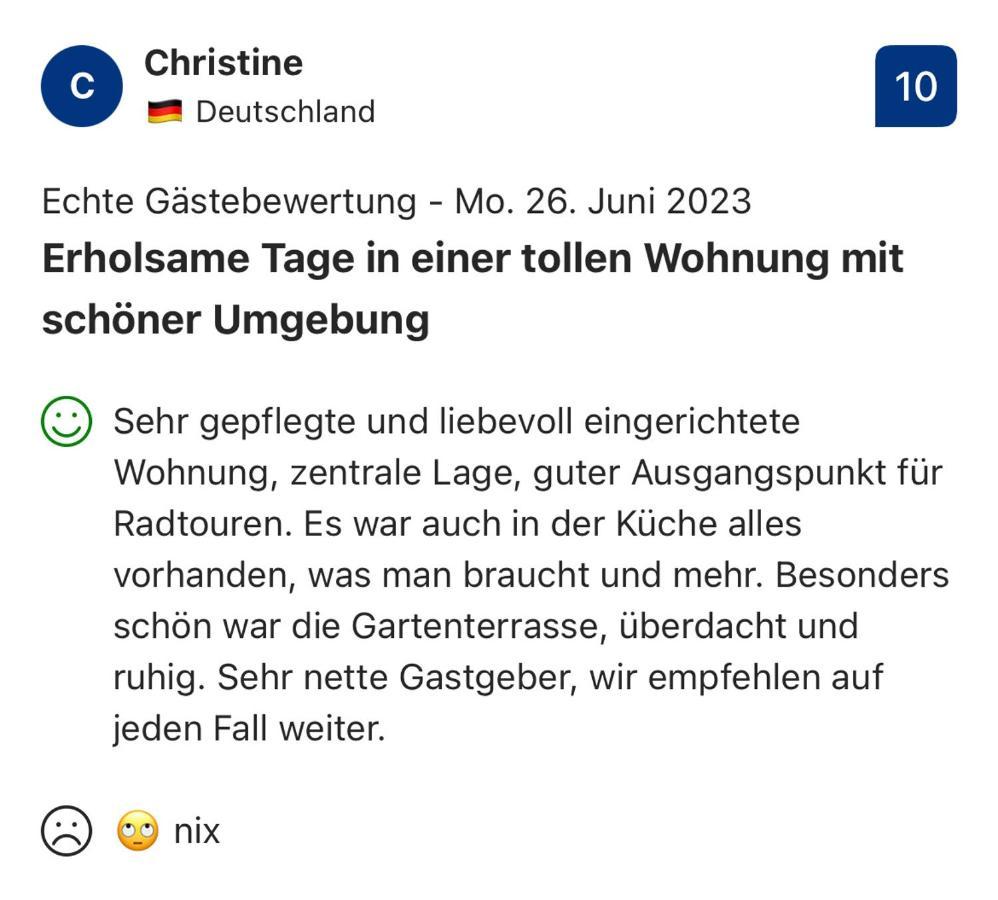 "An Der Alten Muehle 1" Fewo 120 Qm, Zwei Grosse Schlafzimmer, Suedbalkon, Gartenterrasse & Wallbox บัดเบนท์ไฮม์ ภายนอก รูปภาพ