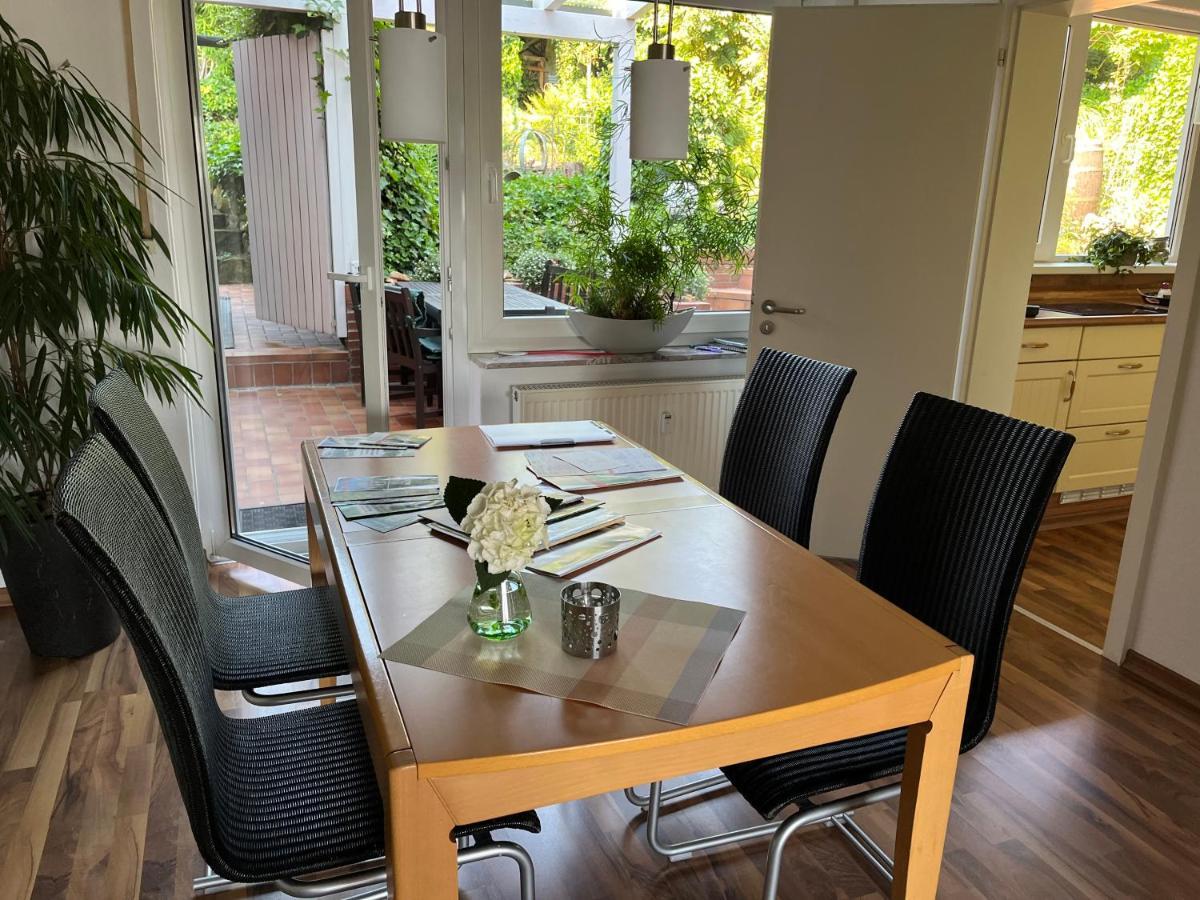 "An Der Alten Muehle 1" Fewo 120 Qm, Zwei Grosse Schlafzimmer, Suedbalkon, Gartenterrasse & Wallbox บัดเบนท์ไฮม์ ภายนอก รูปภาพ