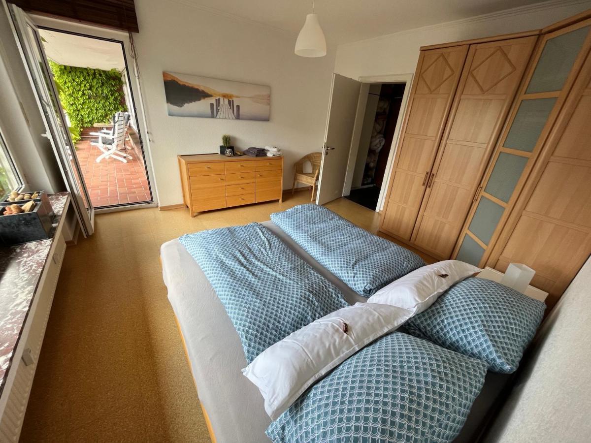 "An Der Alten Muehle 1" Fewo 120 Qm, Zwei Grosse Schlafzimmer, Suedbalkon, Gartenterrasse & Wallbox บัดเบนท์ไฮม์ ภายนอก รูปภาพ